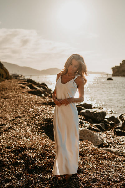 Cangiante dress I Ecru - Wild Souls by JV® - Dresses