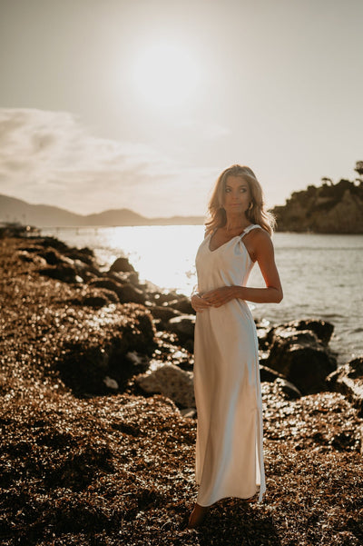 Cangiante dress I Ecru - Wild Souls by JV® - Dresses