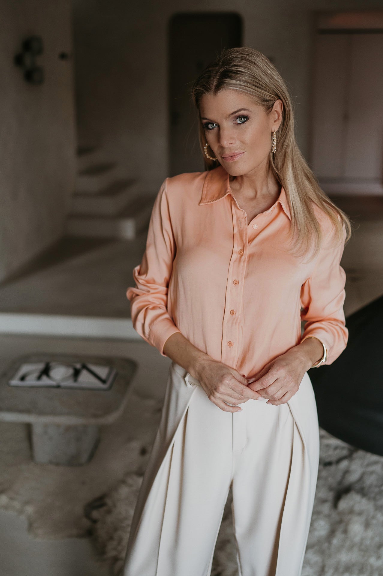 Cantanti blouse I Peach - Wild Souls by JV® - Blouses