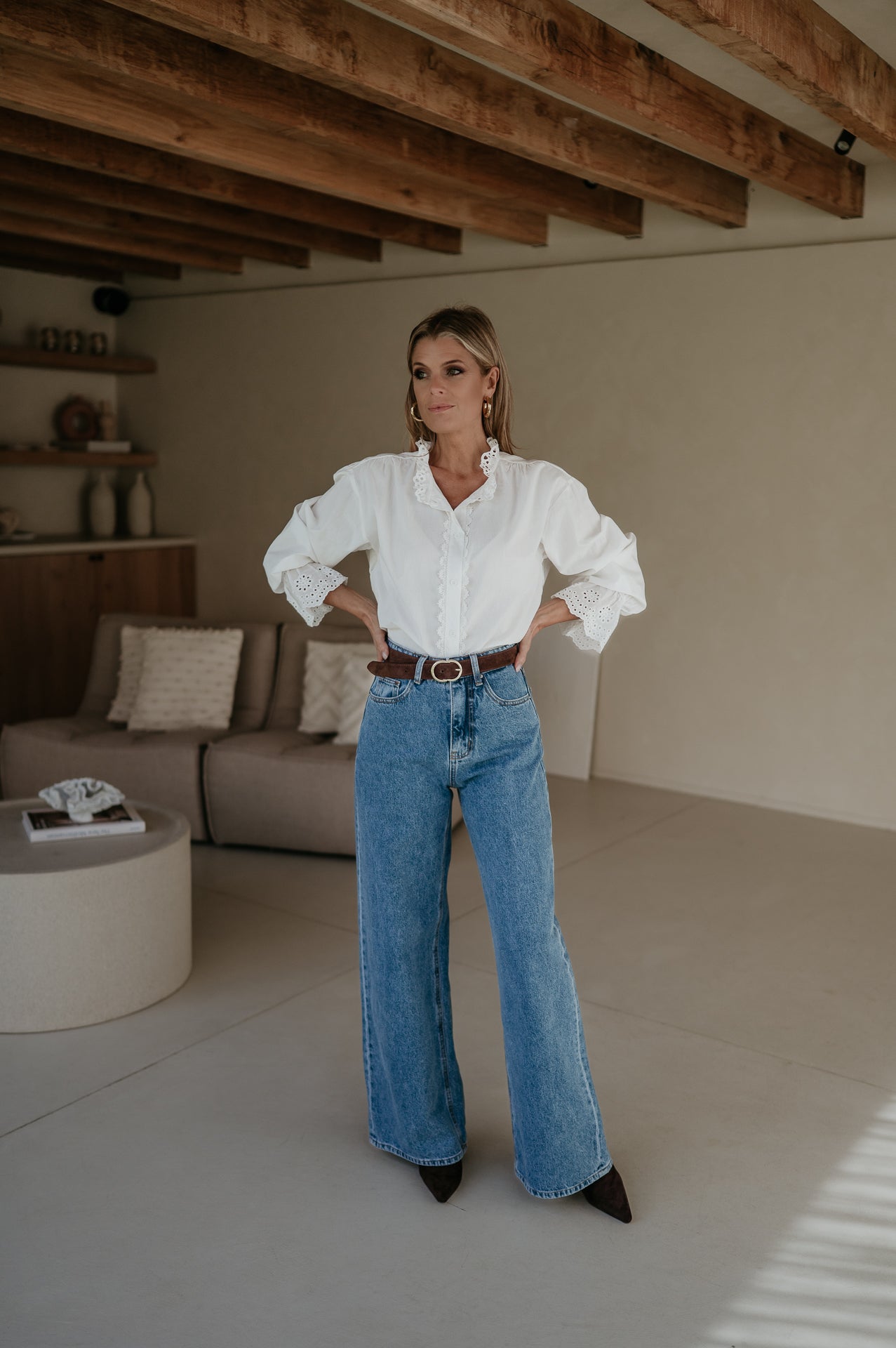 Caparbio blouse I White - Wild Souls by JV® - Blouses