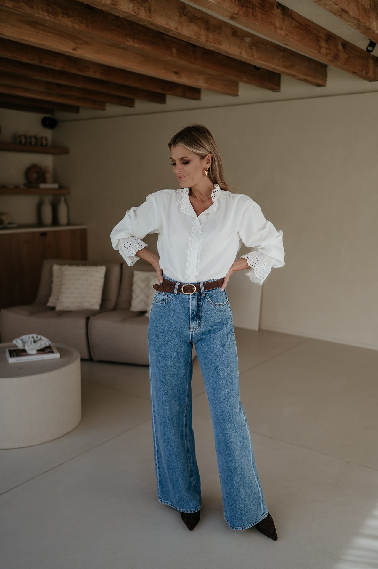 Caparbio blouse I White - Wild Souls by JV® - Blouses