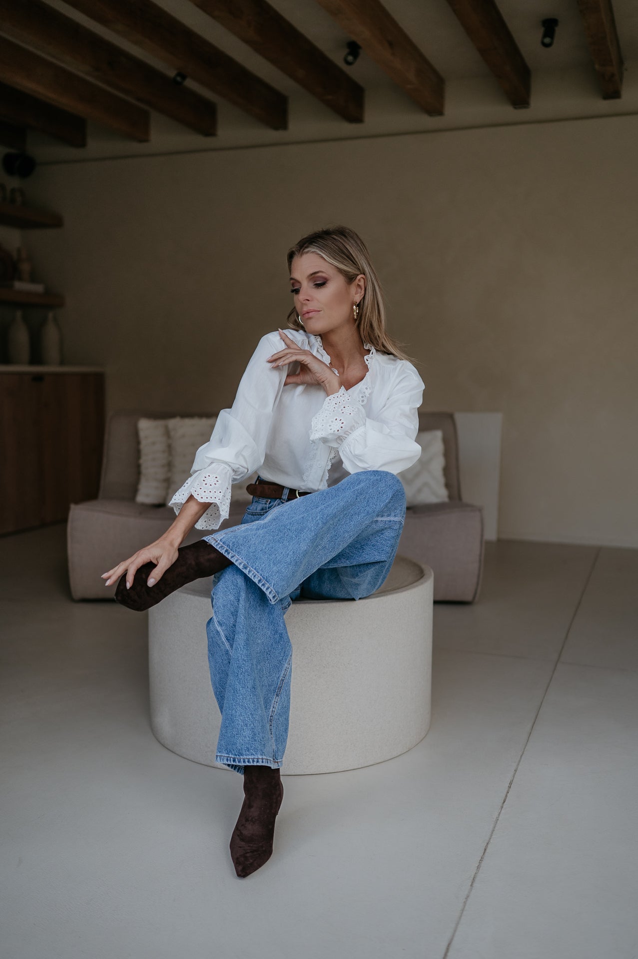 Caparbio blouse I White - Wild Souls by JV® - Blouses