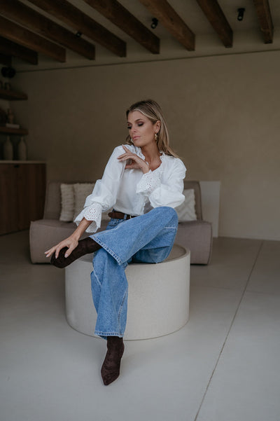 Caparbio blouse I White - Wild Souls by JV® - Blouses