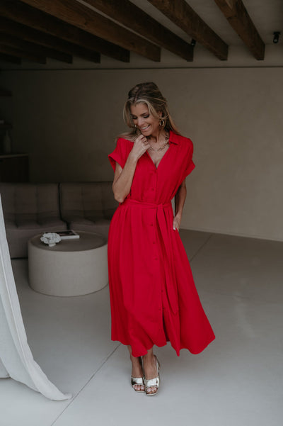 Carbone dress I Red - Wild Souls by JV® - Dresses