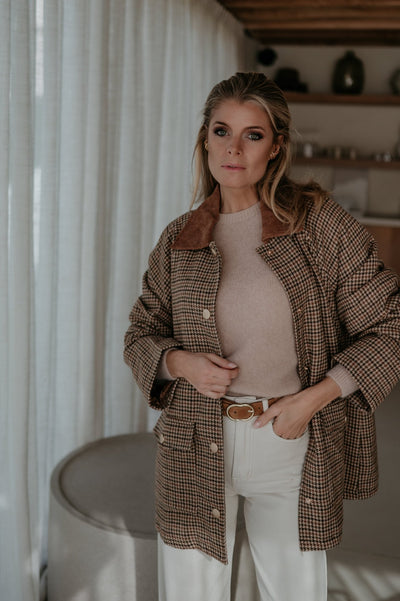 Carestia jacket I Brown - Wild Souls by JV® - Jackets