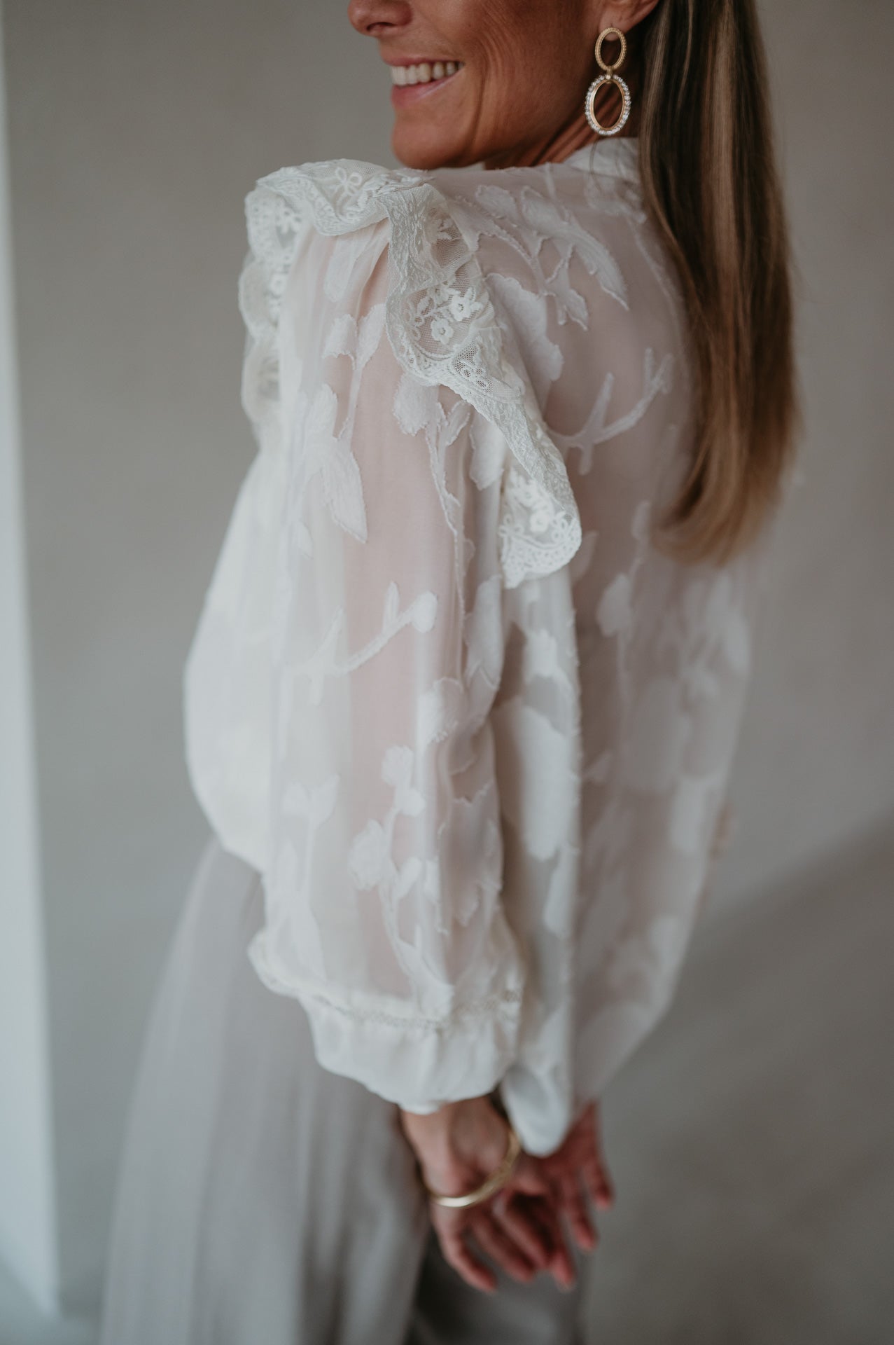 Carillo blouse I Ecru - Wild Souls by JV® - Blouses