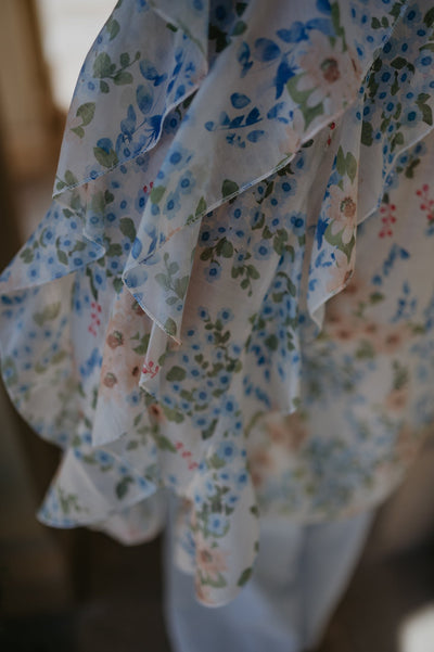 Castoro blouse I Blue - Wild Souls by JV® - Blouses
