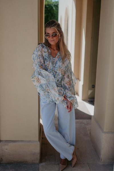 Castoro blouse I Blue - Wild Souls by JV® - Blouses