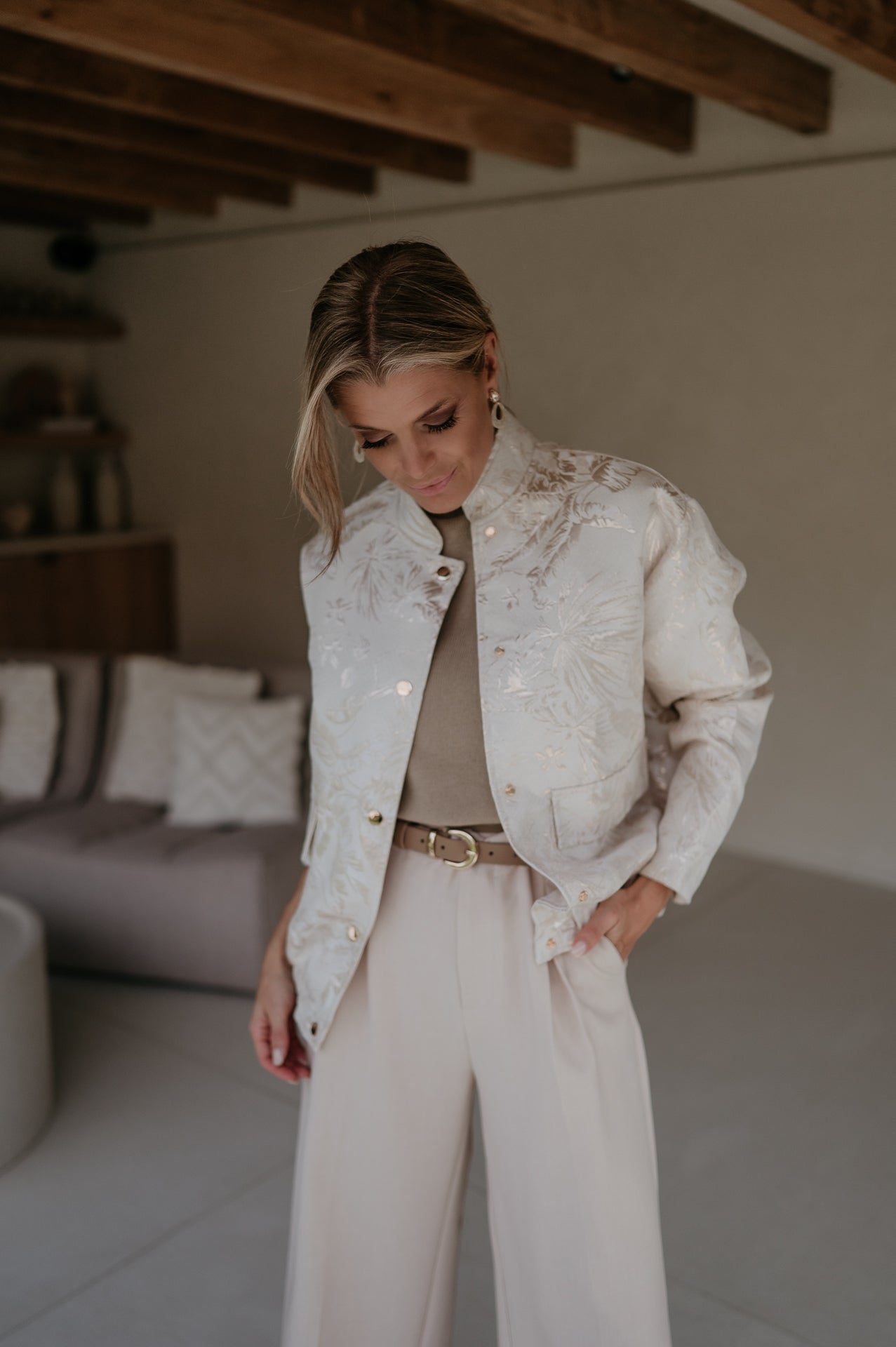 Cenno jacket I Beige - Wild Souls by JV® - Jackets