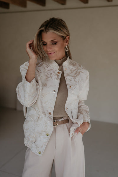 Cenno jacket I Beige - Wild Souls by JV® - Jackets