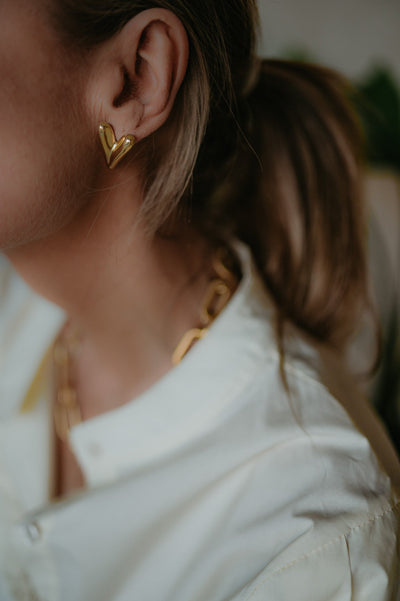 Cerbiatto earrings I Gold - Wild Souls by JV® - Earrings