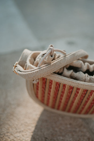 Cestino handbag I Beige - Wild Souls by JV® - Handbags