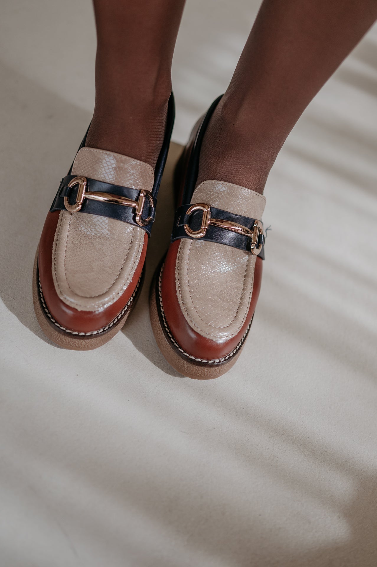 Ciotto loafers I Camel - Wild Souls by JV® - Loafers