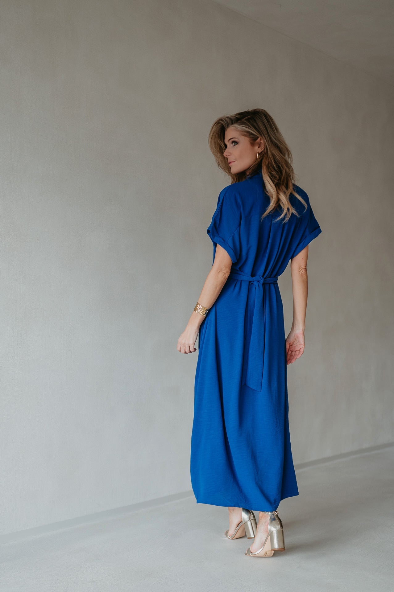 Cognomi dress I Kobalt Blue - Wild Souls by JV® - Dresses