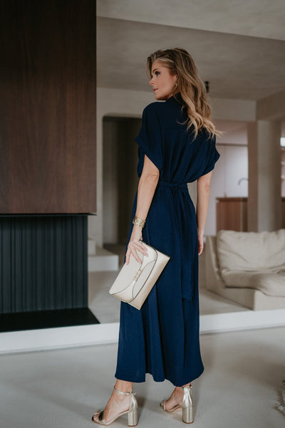 Cognomi dress I Navy Blue - Wild Souls by JV® - Dresses