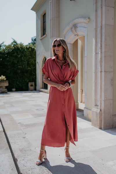 Cognomi dress I Old Rose - Wild Souls by JV® - Dresses