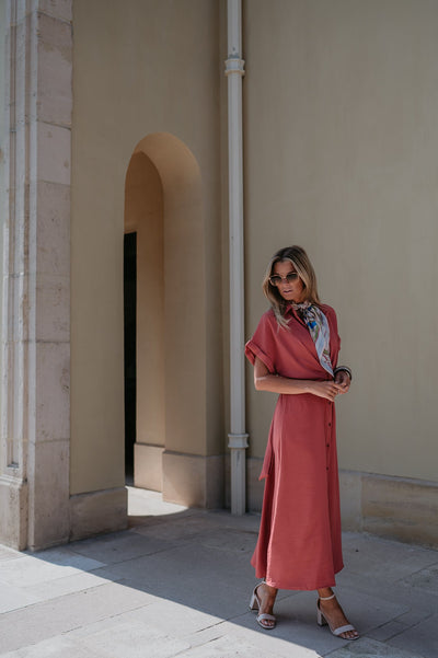 Cognomi dress I Old Rose - Wild Souls by JV® - Dresses