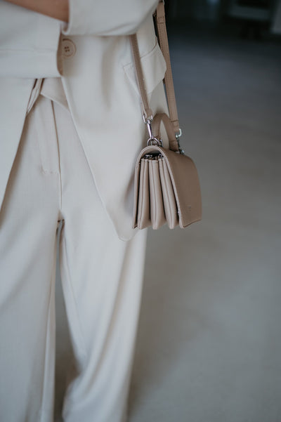 Coltello handbag I Taupe - Wild Souls by JV® - Handbags