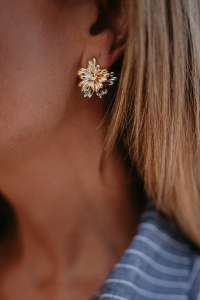 Corda earrings I Gold & Silver - Wild Souls by JV® - Earrings
