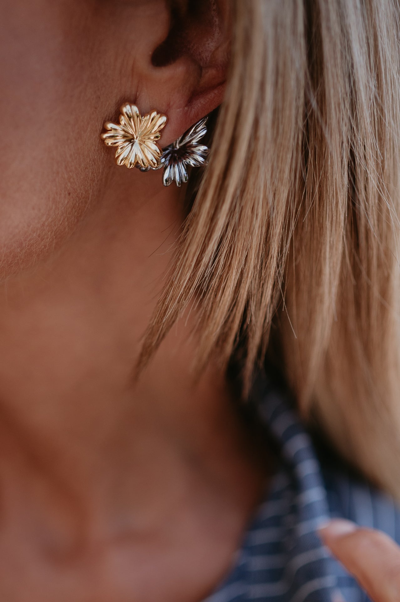 Corda earrings I Gold & Silver - Wild Souls by JV® - Earrings