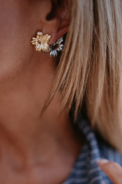 Corda earrings I Gold & Silver - Wild Souls by JV® - Earrings
