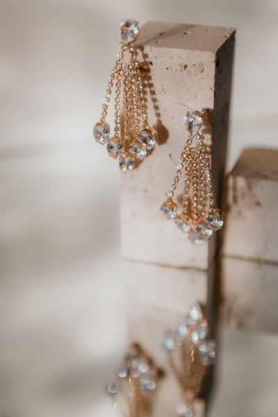 Corde earrings I Gold - Wild Souls by JV® - Earrings