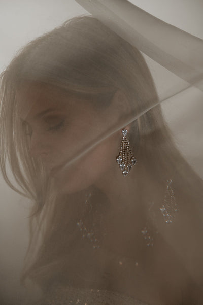 Corde earrings I Gold - Wild Souls by JV® - Earrings