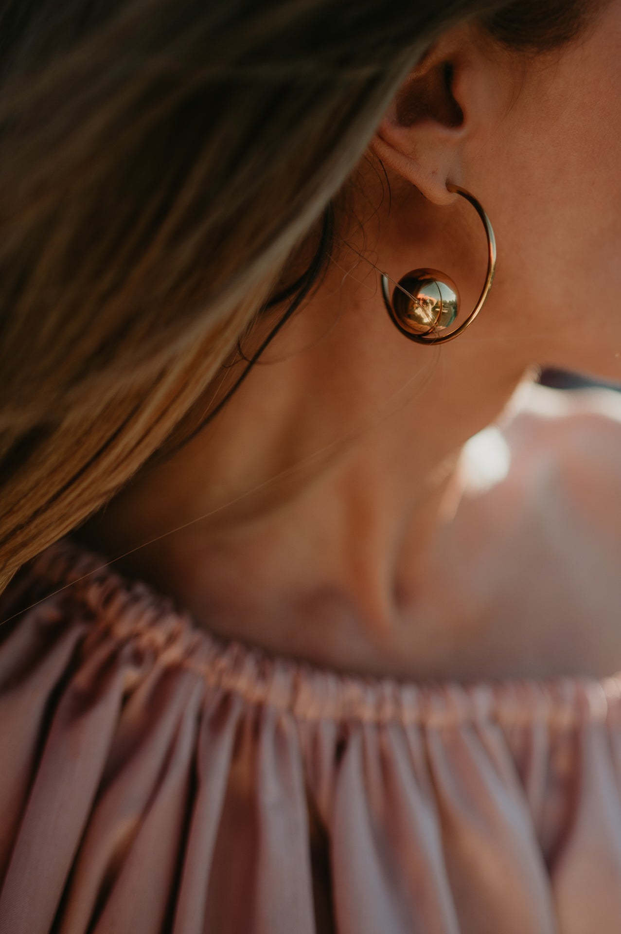 Cornice earrings I Gold - Wild Souls by JV® - Earrings