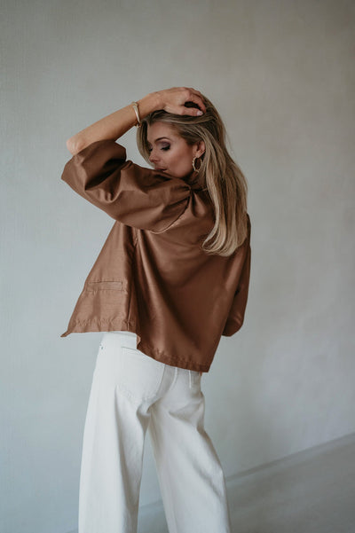 Cortesia blazer I Chocolate Brown - Wild Souls by JV® - Blazers