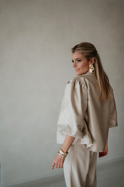 Cortesia blazer I Ecru - Wild Souls by JV® - Blazers
