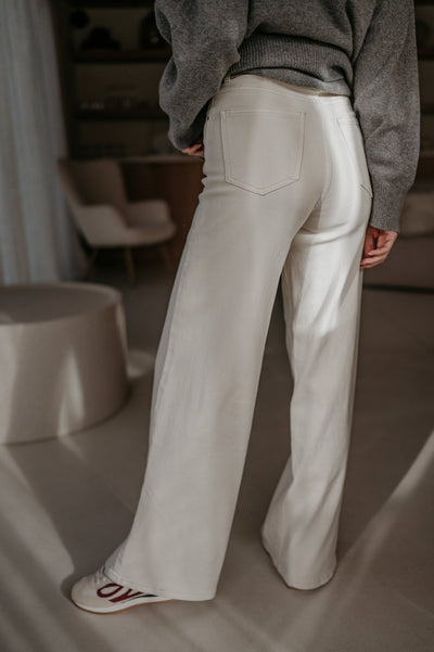 Cotto jeans I Beige - Wild Souls by JV® - Jeans
