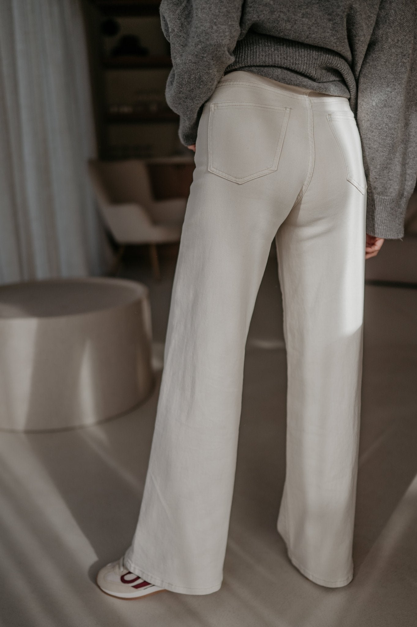 Cotto jeans I Beige - Wild Souls by JV® - Jeans