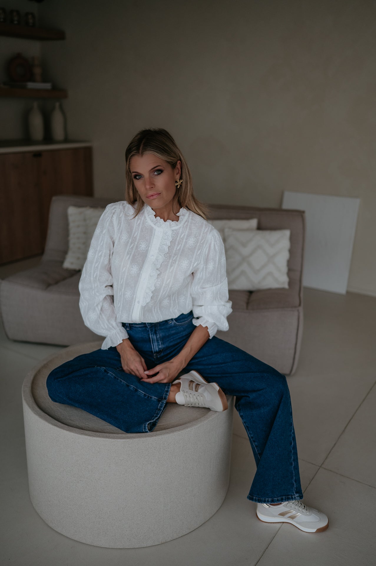 Cotto jeans I Dark Blue - Wild Souls by JV® - Jeans