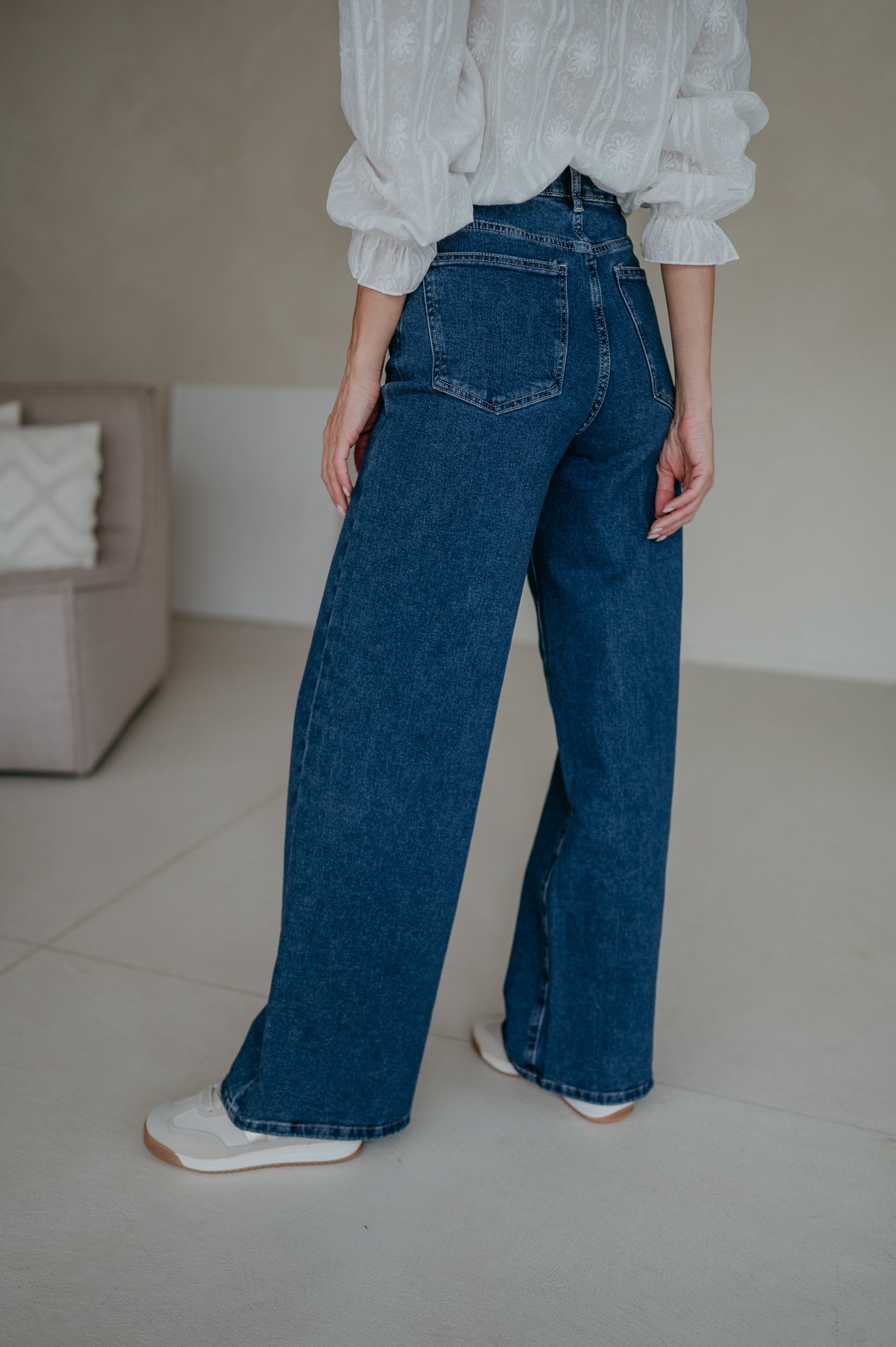 Cotto jeans I Dark Blue - Wild Souls by JV® - Jeans