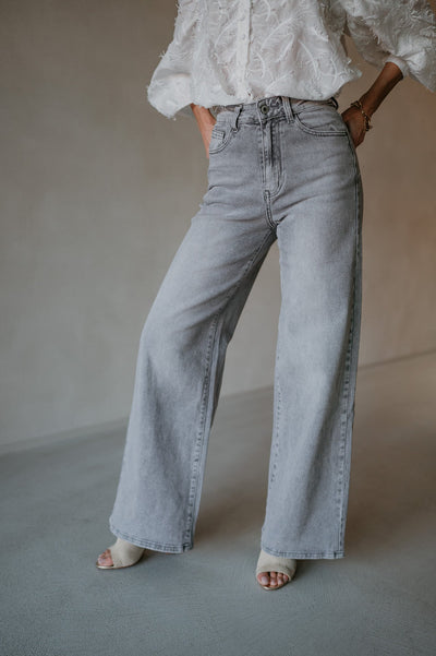 Cotto jeans I Grey - Wild Souls by JV® - Jeans