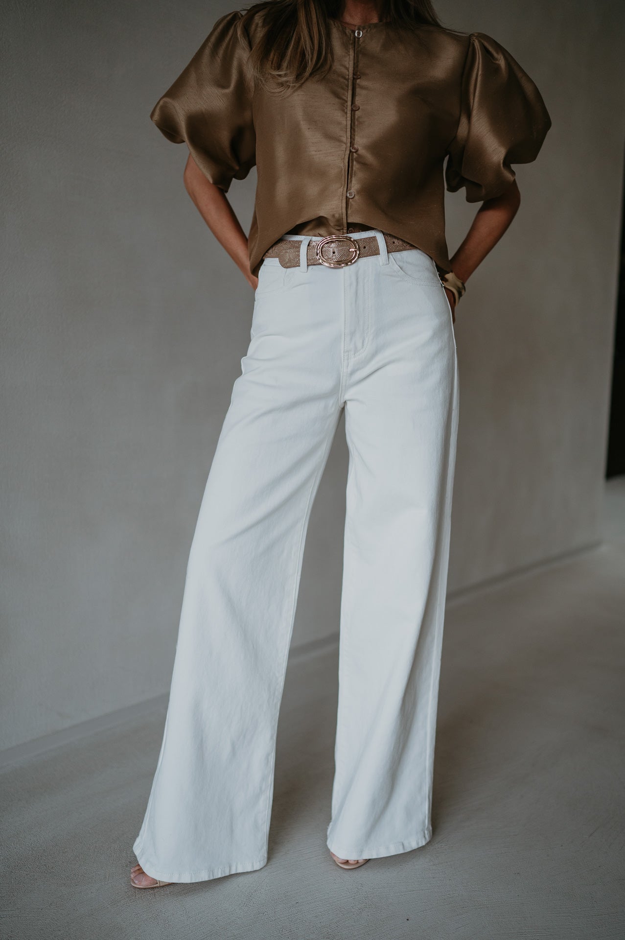 Cotto jeans I White - Wild Souls by JV® - Jeans