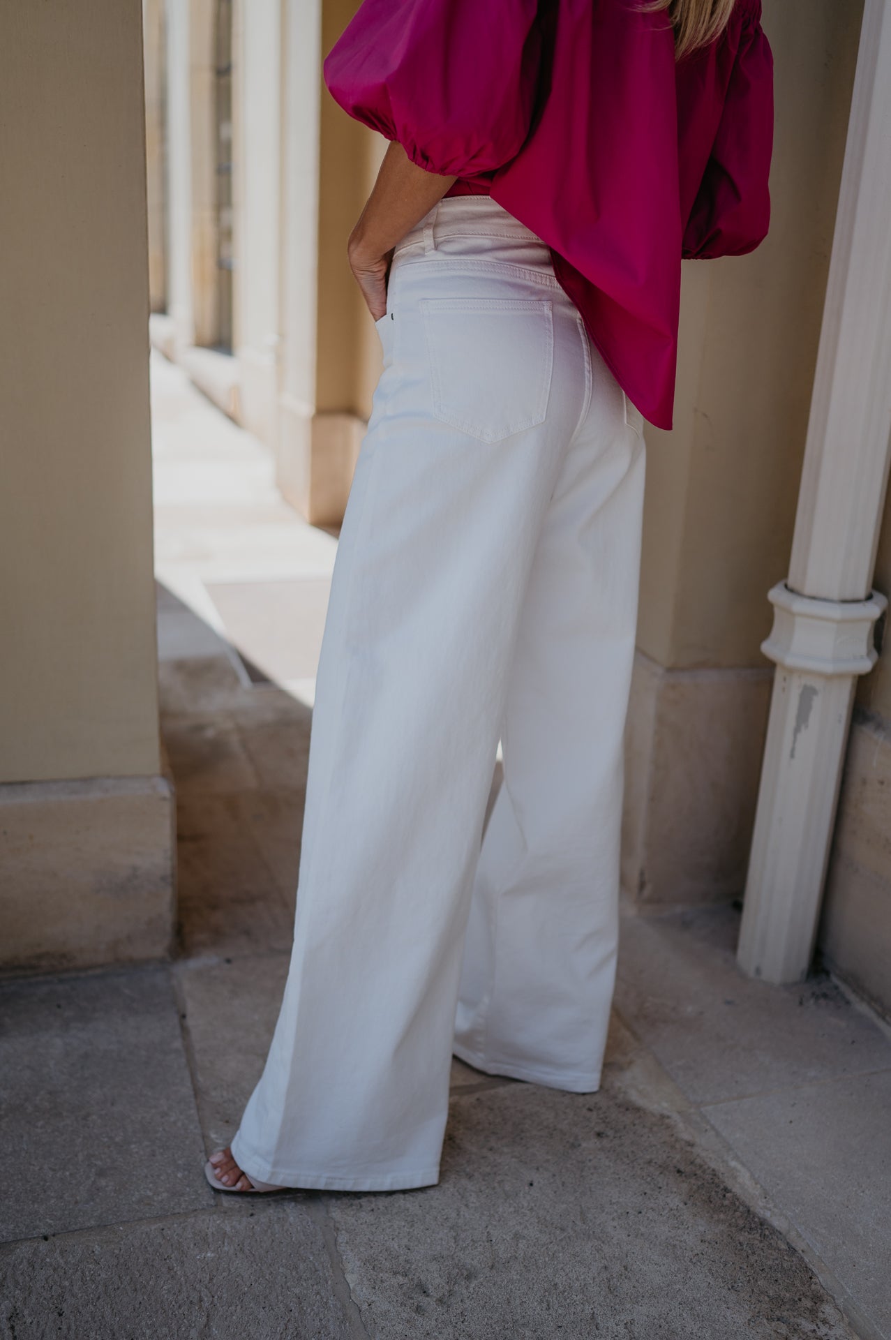 Cotto jeans I White - Wild Souls by JV® - Jeans