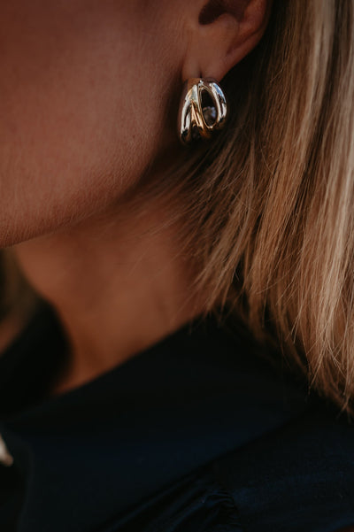 Creanza earrings I Gold & Silver - Wild Souls by JV® - Earrings