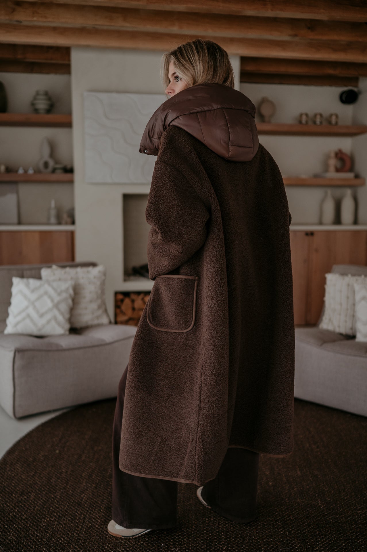 Credoni coat I Brown - Wild Souls by JV® - 