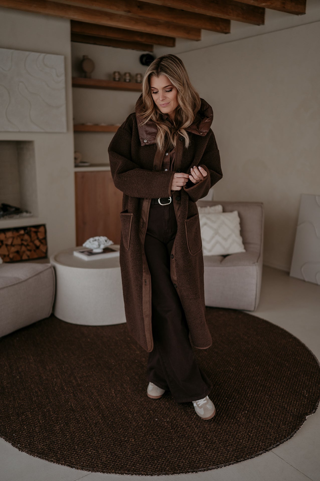 Credoni coat I Brown - Wild Souls by JV® - 