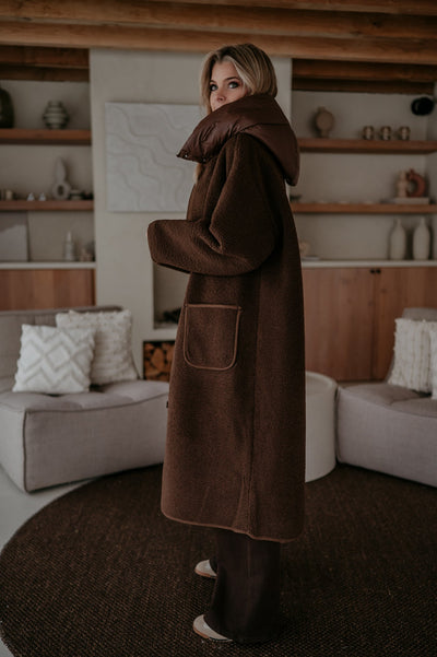 Credoni coat I Brown - Wild Souls by JV® - 