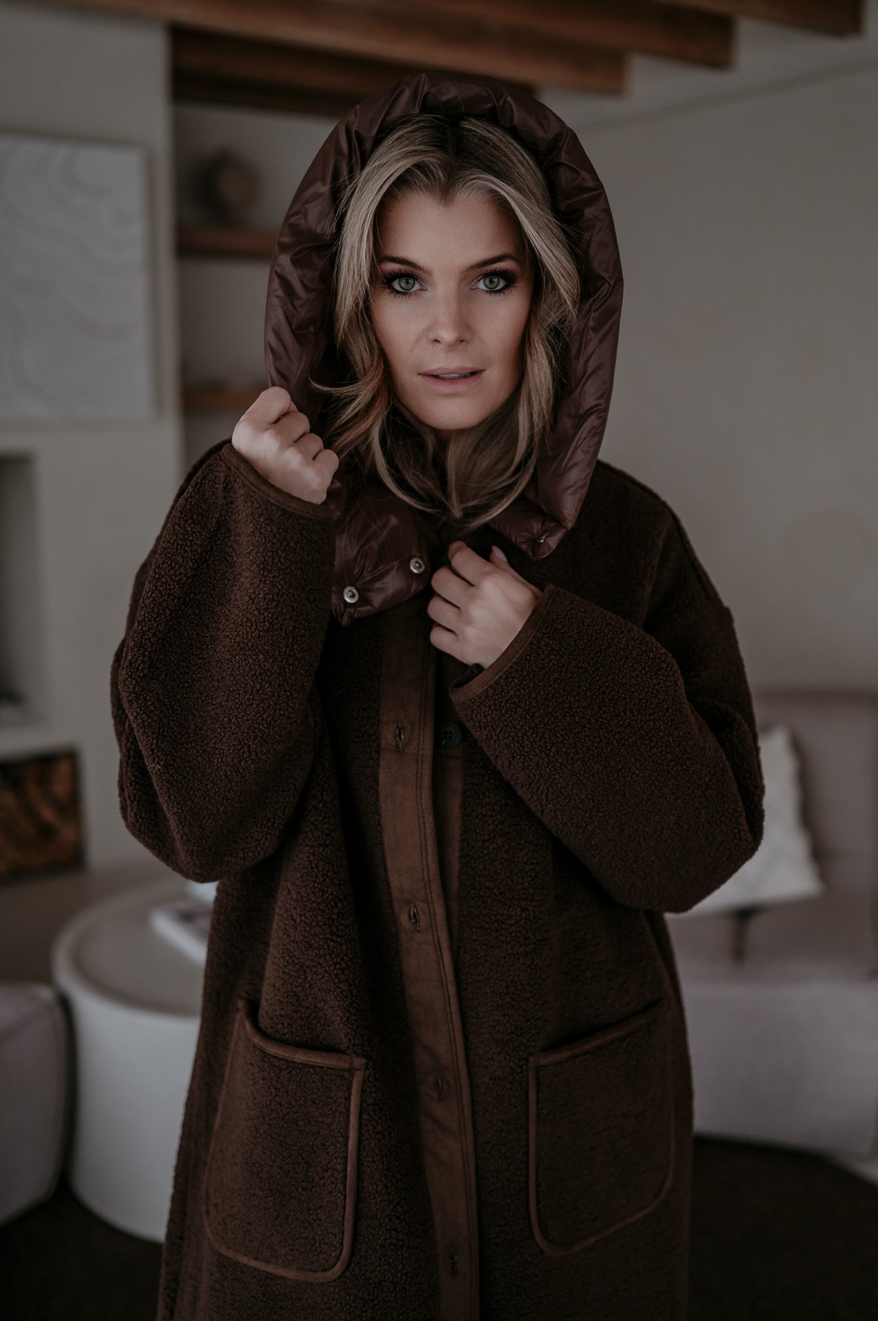 Credoni coat I Brown - Wild Souls by JV® - 