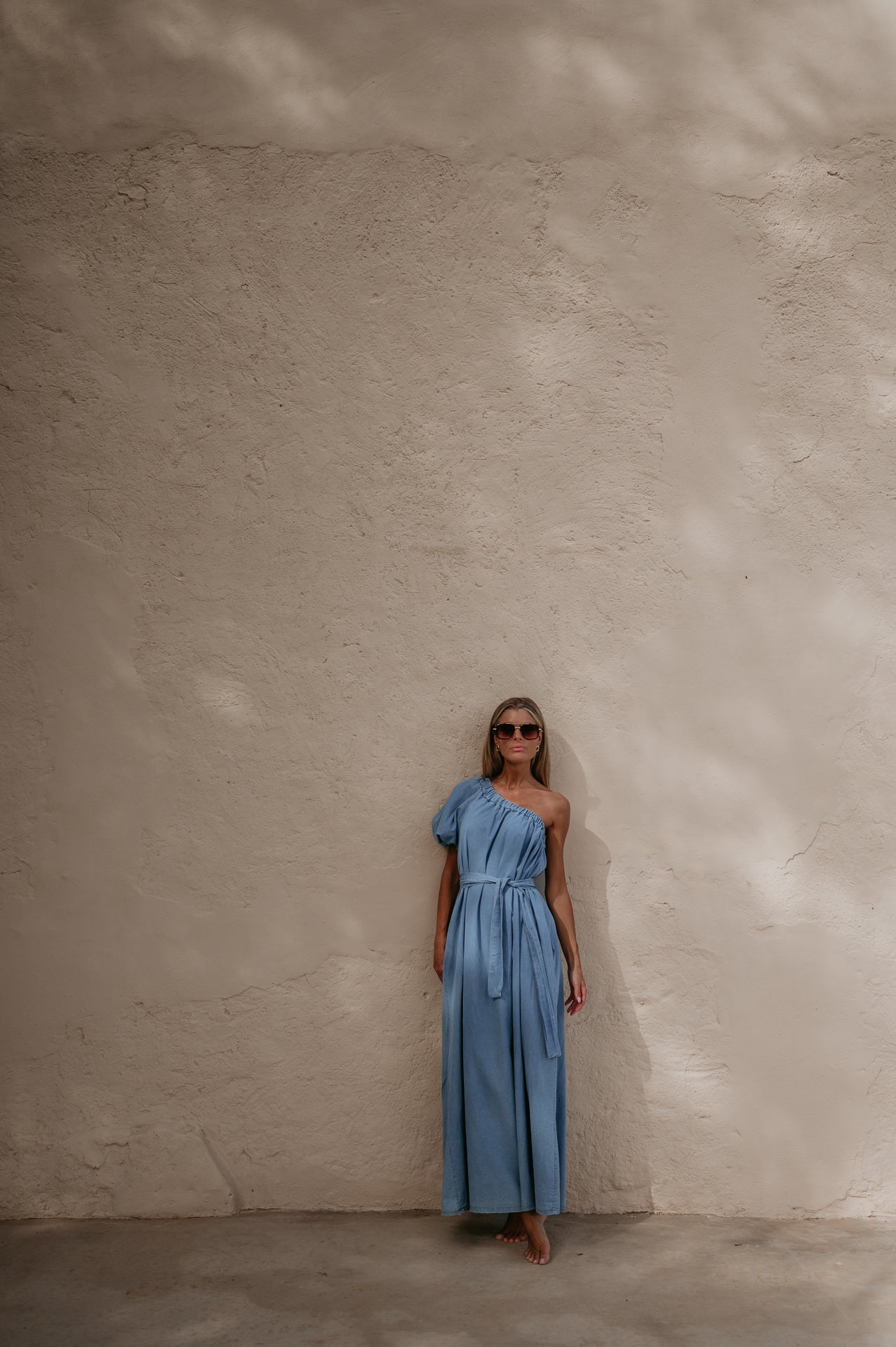Crepa dress I Blue - Wild Souls by JV® - Dresses