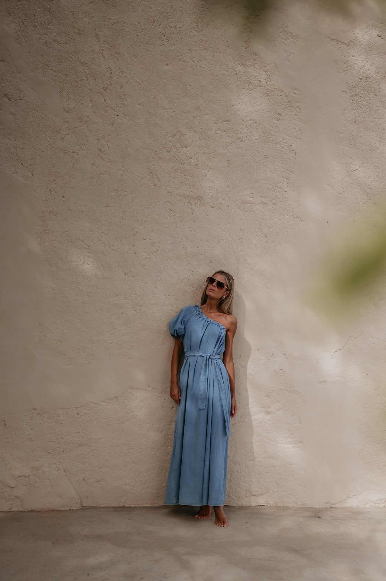Crepa dress I Blue - Wild Souls by JV® - Dresses