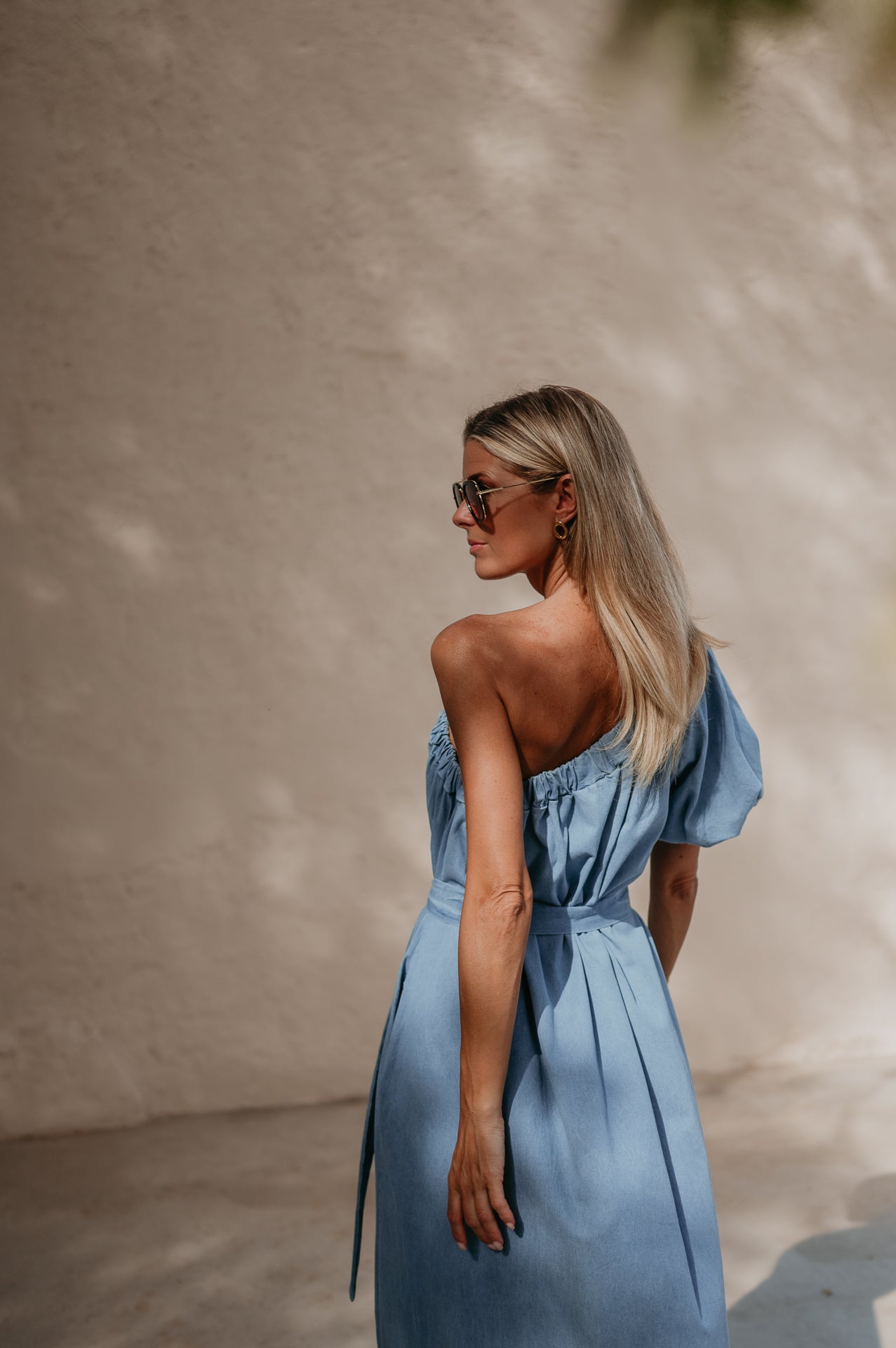 Crepa dress I Blue - Wild Souls by JV® - Dresses