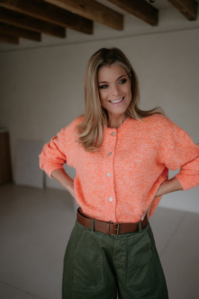 Cresco cardigan I Orange - Wild Souls by JV® - Cardigans