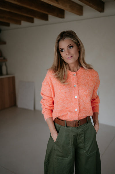 Cresco cardigan I Orange - Wild Souls by JV® - Cardigans