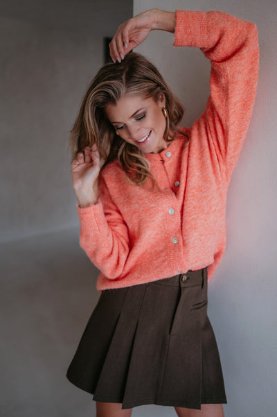 Cresco cardigan I Orange - Wild Souls by JV® - Cardigans
