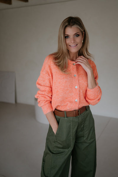 Cresco cardigan I Orange - Wild Souls by JV® - Cardigans