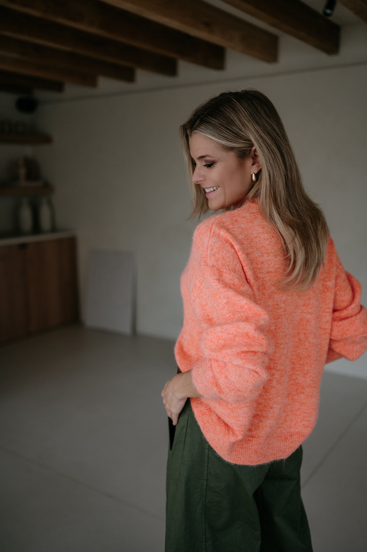 Cresco cardigan I Orange - Wild Souls by JV® - Cardigans